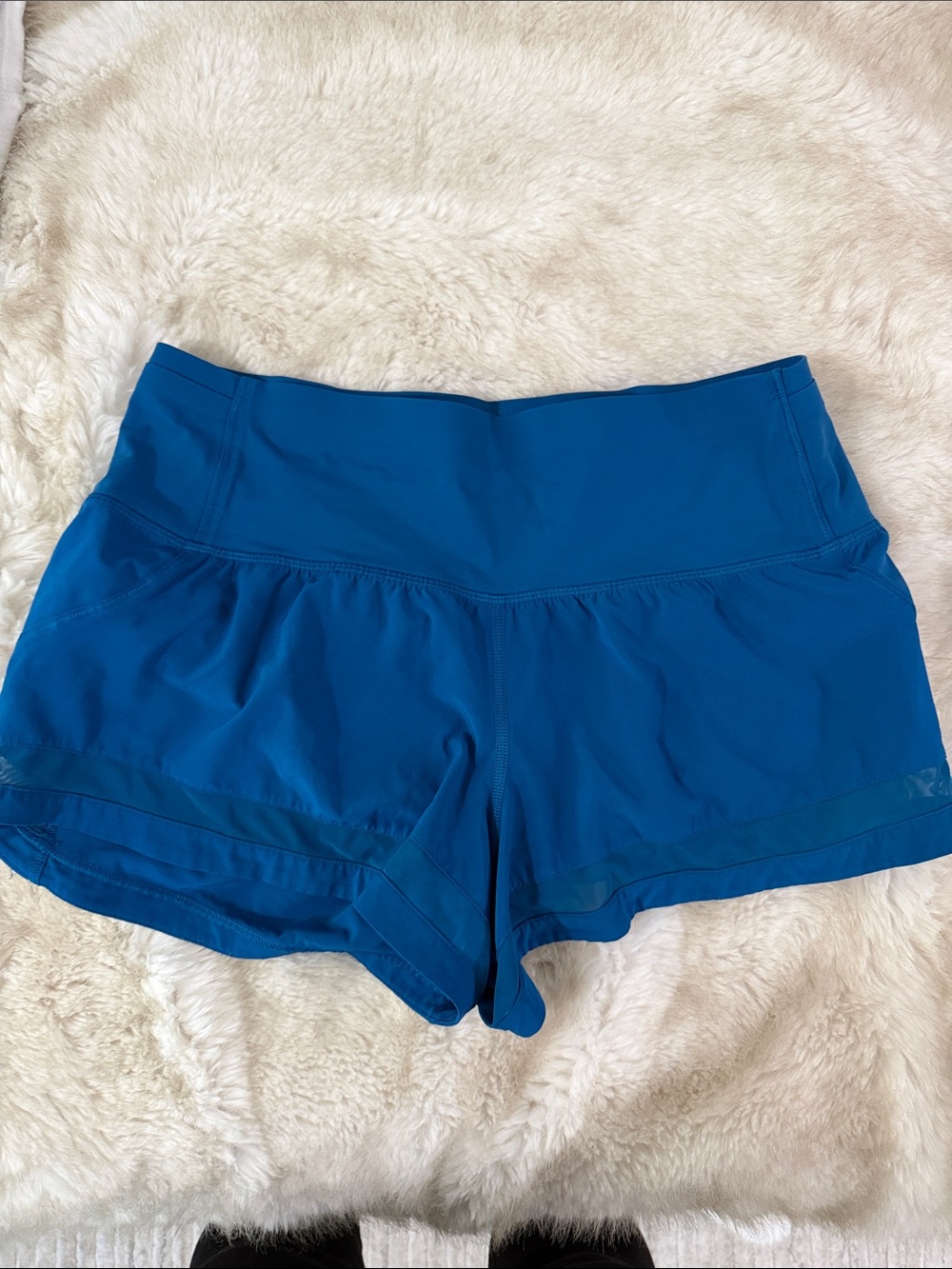 lululemon athletica Women's Athletic Shorts in Teal Blue